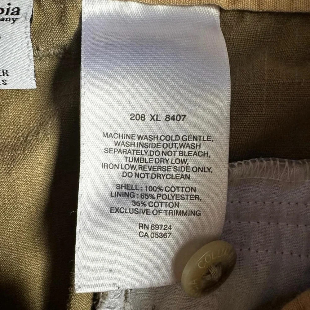 Green Columbia Women’s Cargo Ripstop Pants - Picture 7 of 8